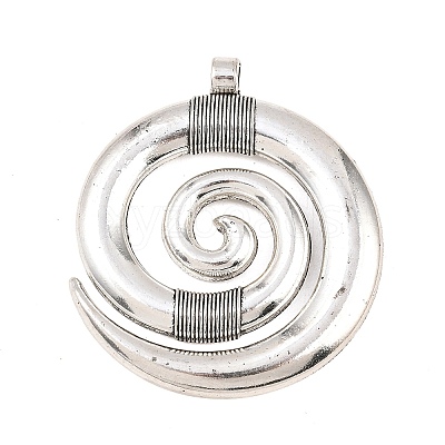 Tibetan Style Alloy Big Pendants FIND-H064-02AS-1