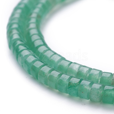 Natural Green Aventurine Beads Strands G-H230-14-1
