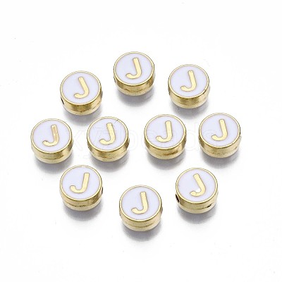 Alloy Enamel Beads X-ENAM-N052-006-01J-RS-1
