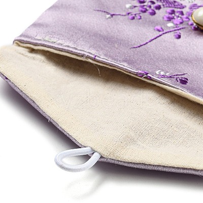 Chinese Style Floral Cloth Jewelry Storage Pouches AJEW-D065-01B-05-1