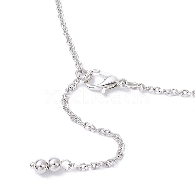 3Pcs 3 Styles 304 Stainless Steel Bear Dog Pendant Necklaces for Women Men NJEW-JN05414-1