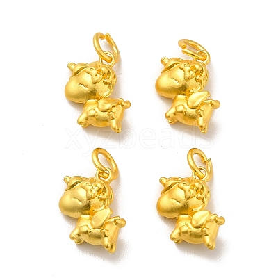 Rack Plating Alloy Pendants PALLOY-E006-26MG-1