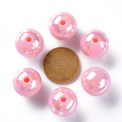 Opaque Acrylic Beads MACR-S370-D16mm-A01-1