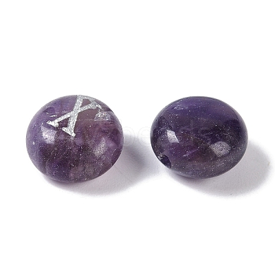 Natural Amethyst Beads G-L524-20X-03-1