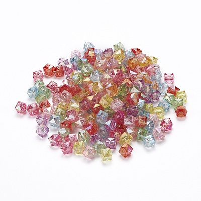 200Pcs Transparent Acrylic Beads TACR-YW0001-23-1
