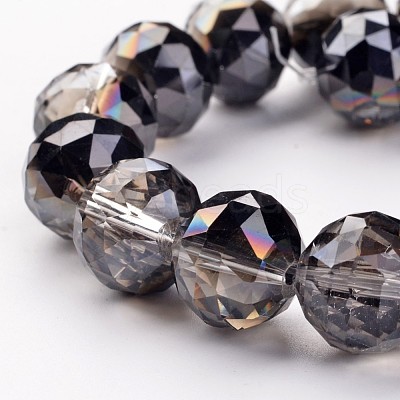 Electroplate Glass Bead Strands EGLA-J140-HP02-14mm-1
