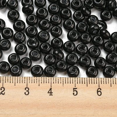 Imitation Jade 3/0 Glass Seed Beads SEED-Z001-A-B16-1