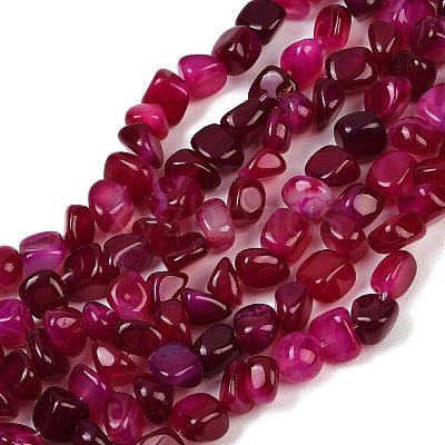 Natural Agate Beads Strands X-G-H295-B01-11-1