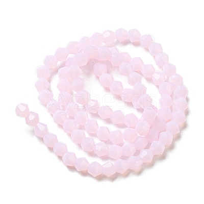 Imitation Jade Glass Beads Strands EGLA-A039-J4mm-D02-1