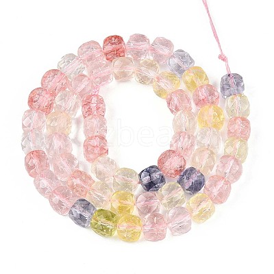 K9 Glass Beads Strands GLAA-N014-8x8mm-01-1