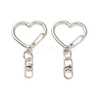 Zinc Alloy & Iron Swivel Clasps FIND-K026-01P-1