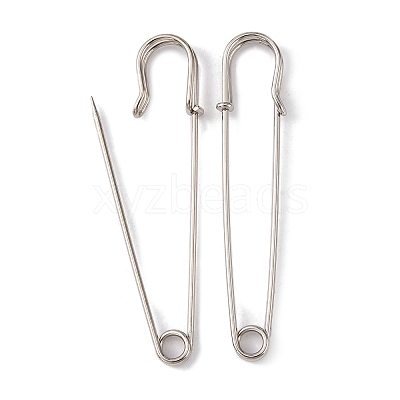 Iron Kilt Pins Brooch clasps jewelry findings IFIN-R191-75mm-1