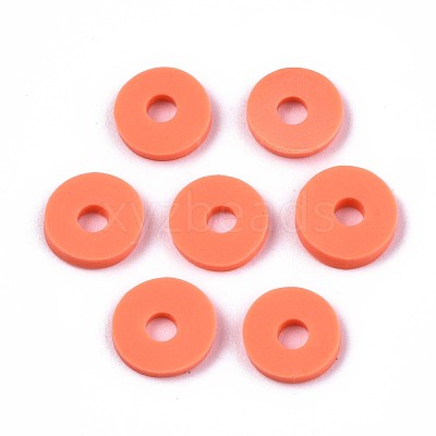 Handmade Polymer Clay Beads CLAY-Q251-6.0mm-55-1