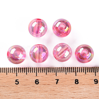 Transparent Acrylic Beads MACR-S370-B10mm-704-1