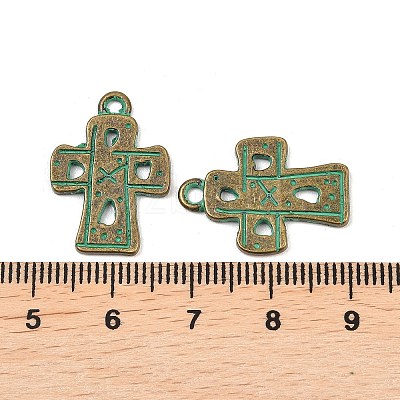 Tibetan Style Alloy Pendants FIND-I073-01L-1