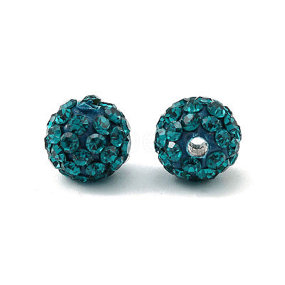 Pave Disco Ball Beads RB-H258-8MM-229-1