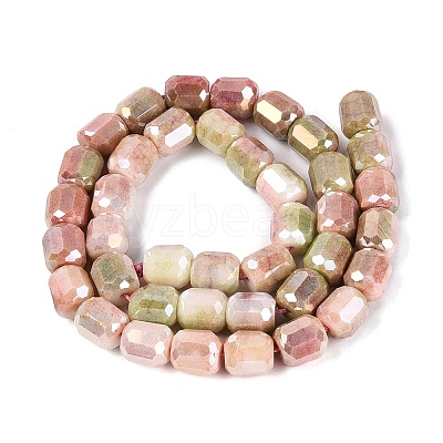 Anti-Tarnish Electroplate Glass Beads Strands EGLA-N027-03A-05-1