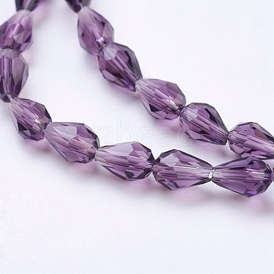 Glass Beads Strands X-GLAA-R024-6x4mm-2-1