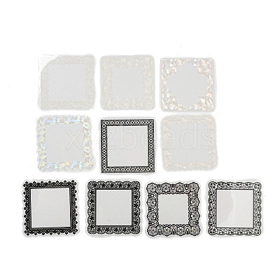 Lacer Theme Waterproof PET Decorative Stickers STIC-U003-02A-1