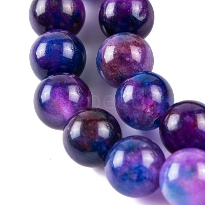 Natural Malaysia Jade Beads Strands G-A146-8mm-C10-1