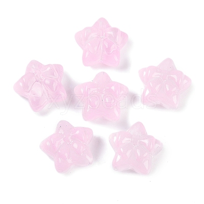 Transparent Spray Paint Glass Beads X1-GLAA-H035-02B-1