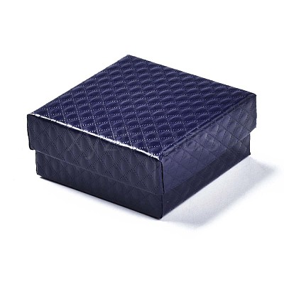 Square Cardboard Jewelry Boxes CBOX-N012-34A-1