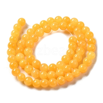 Natural Mashan Jade Beads Strands DJAD-6D-07-1