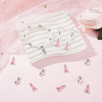 100Pcs 2 Style Alloy & Enamel Pendants DIY-SC0021-39-1