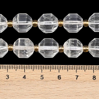 Grade A Natural Quartz Crystal Beads Strands G-K303-A11-12mm-1