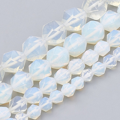 Opalite Beads Strands G-S332-8mm-004-1