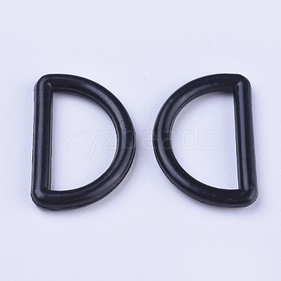 Plastic D Rings LS-KY-WH0018-02H-1
