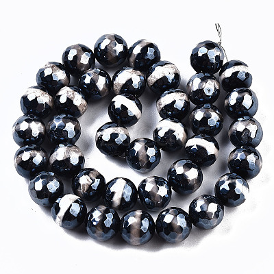 Tibetan Style dZi Beads X-G-S359-257A-1