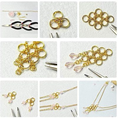 Aluminum Wire Open Jump Rings ALUM-PH0003-14-WH-1