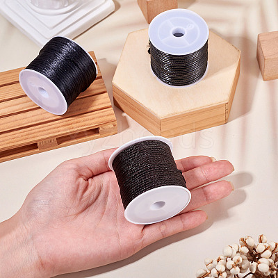 3 Rolls 3 Styles Nylon & Waxed Polyester Cord DIY-TA0015-03B-1
