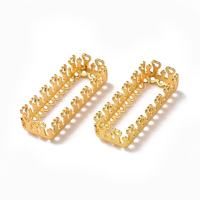 Brass Sew on Prong Settings KK-G461-02C-G-1