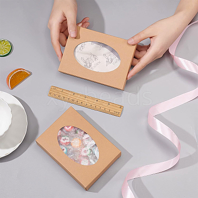 Foldable Creative Kraft Paper Box LS-CON-WH0085-29A-1