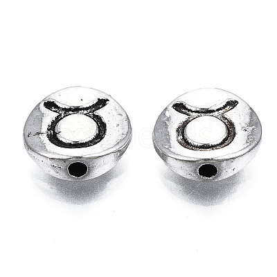 Tibetan Style Alloy Beads TIBEB-Q090-05-1