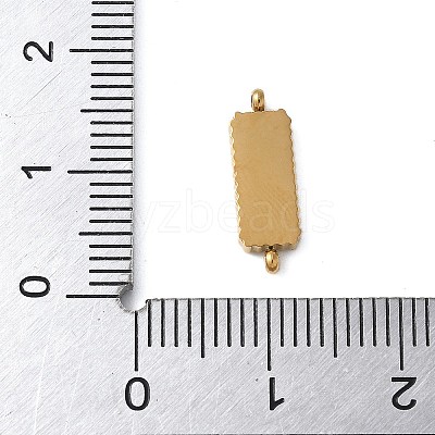 304 Stainless Steel Enamel Connector Charms STAS-G353-04G-04-1