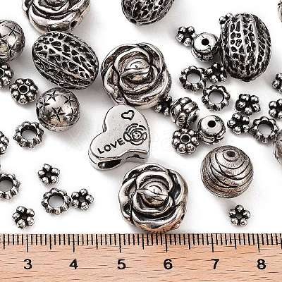 CCB Plastic Beads M-PABS001Y-AS-1