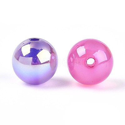 UV Plating Resin Beads RESI-ZX018-16mm-23-1