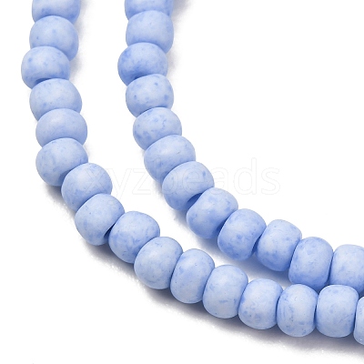 Handmade Frosted Porcelain Beads PORC-E017-01J-1