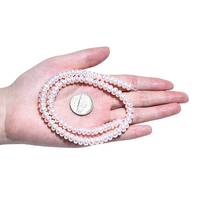 Natural Cultured Freshwater Pearl Beads Strands PEAR-N015-07B-1