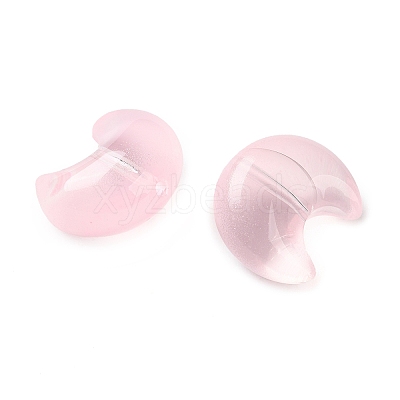 Baking Paint Transparent Glass Beads DGLA-F003-01-1
