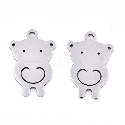 Non-Tarnish 201 Stainless Steel Pendants STAS-S081-041-1