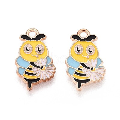 Alloy Enamel Pendants ENAM-T022-56C-1