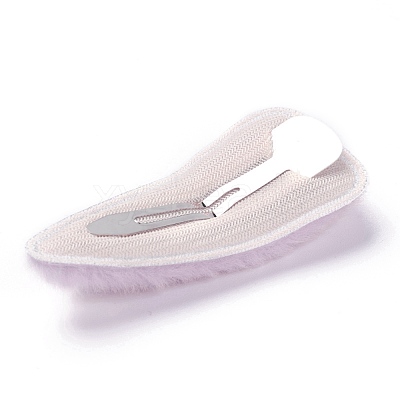 Tarnish Resistant Plush Snap Hair Clips PHAR-P004-07-1