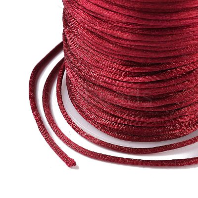 Nylon Satin Rattail Cords NWIR-R033-1.5mm-192-1