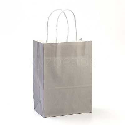 Pure Color Kraft Paper Bags AJEW-G020-C-07-1