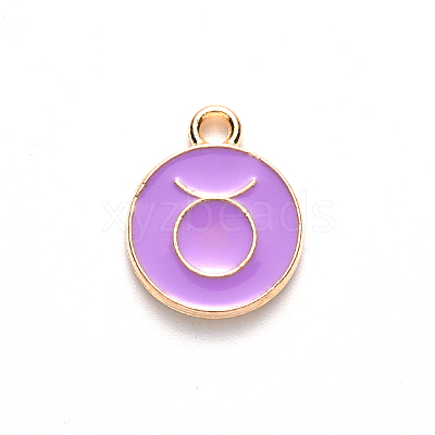 Alloy Enamel Pendants LS-ENAM-S124-01B-01C-1