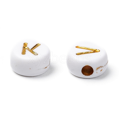 Plating Acrylic Beads X-PACR-Q112-07-1